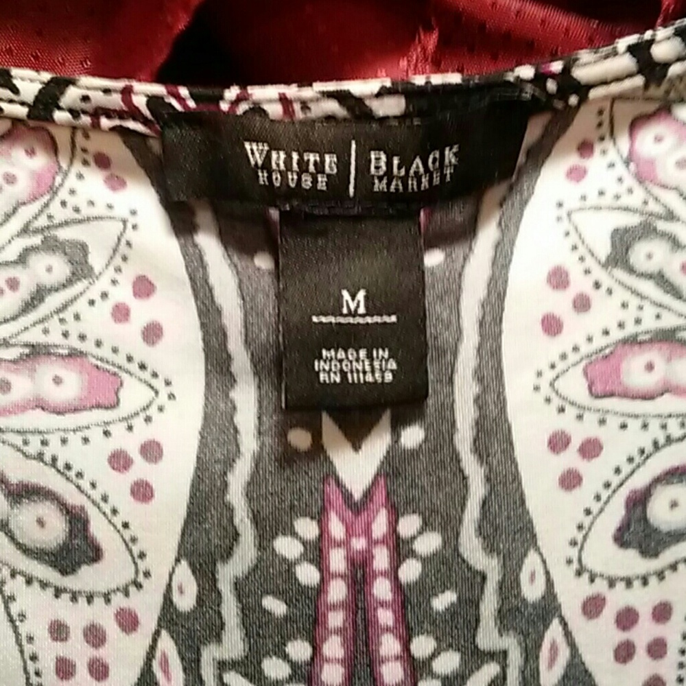 White house black market blouse - Picture 4 of 5